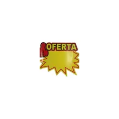 U BUY - Pack 10 Letreros De Carton Precio Oferta Grande 29,5x21,5cm