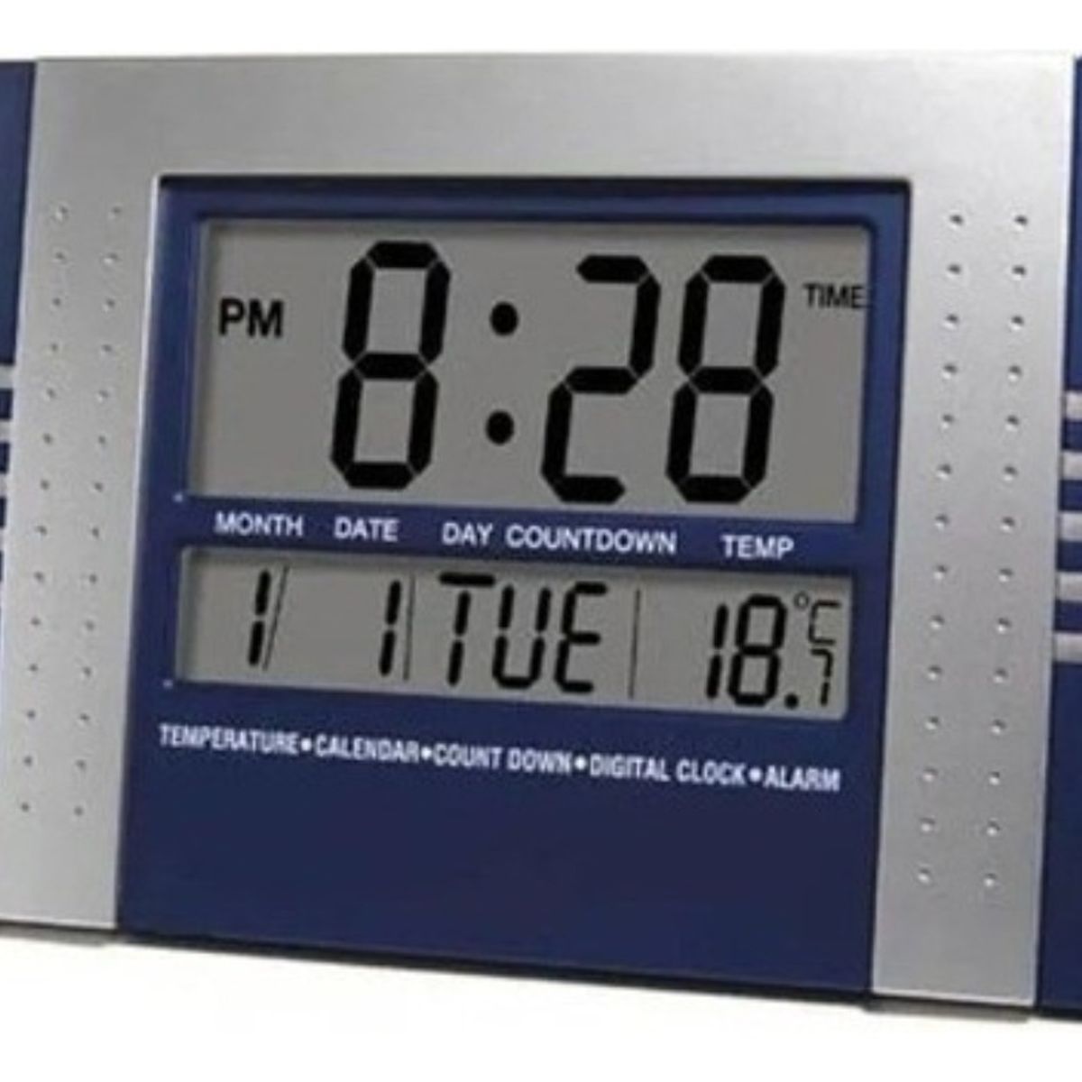 U BUY - Reloj Digital Pared Y Mesa Temperatura Calendario Alarma