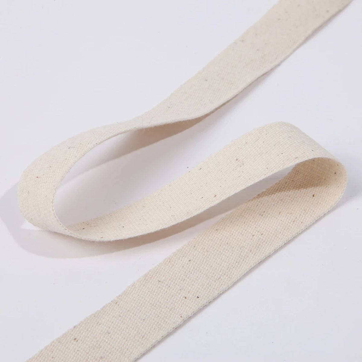 GENERICO - Metro de Cinta de Mochilas 100% Algodón Crudo 35mm