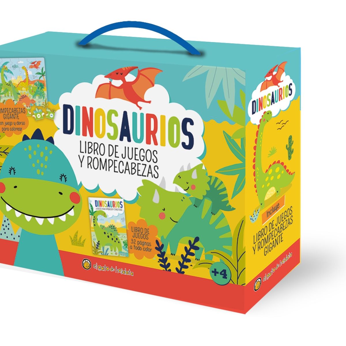 TOP10BOOKS - LIBRO Diversión Sorpresa: Dinosaurios - El Gato de Hojalata