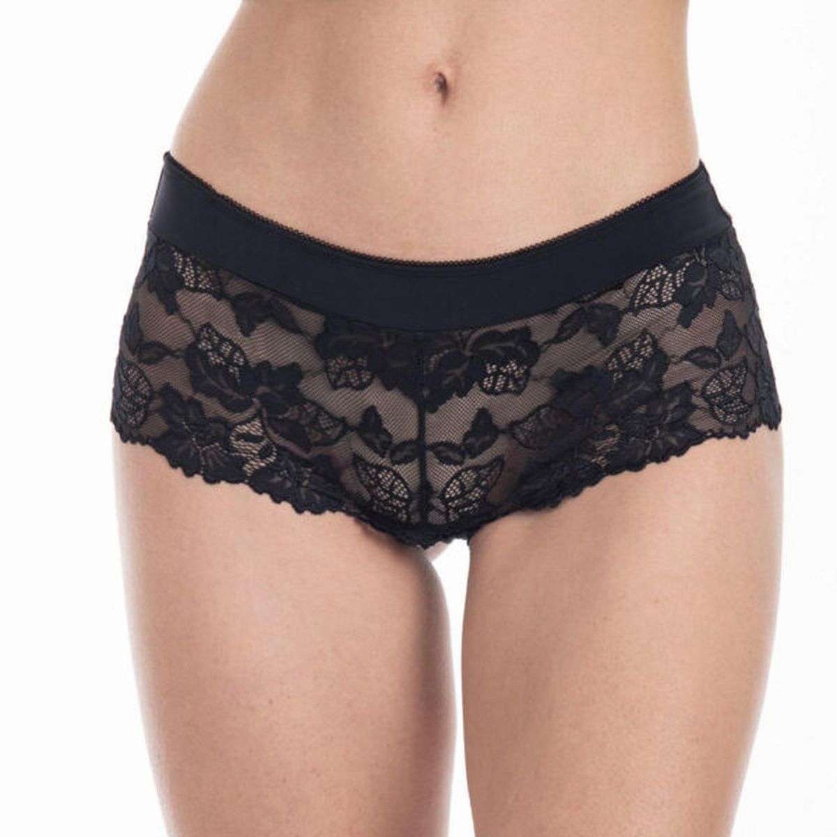 LADY GENNY - Pantaleta Encaje delicado y microfibra