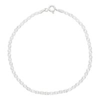 Pulsera Gucci Delgada Plata Italiana Ley 925 +caja