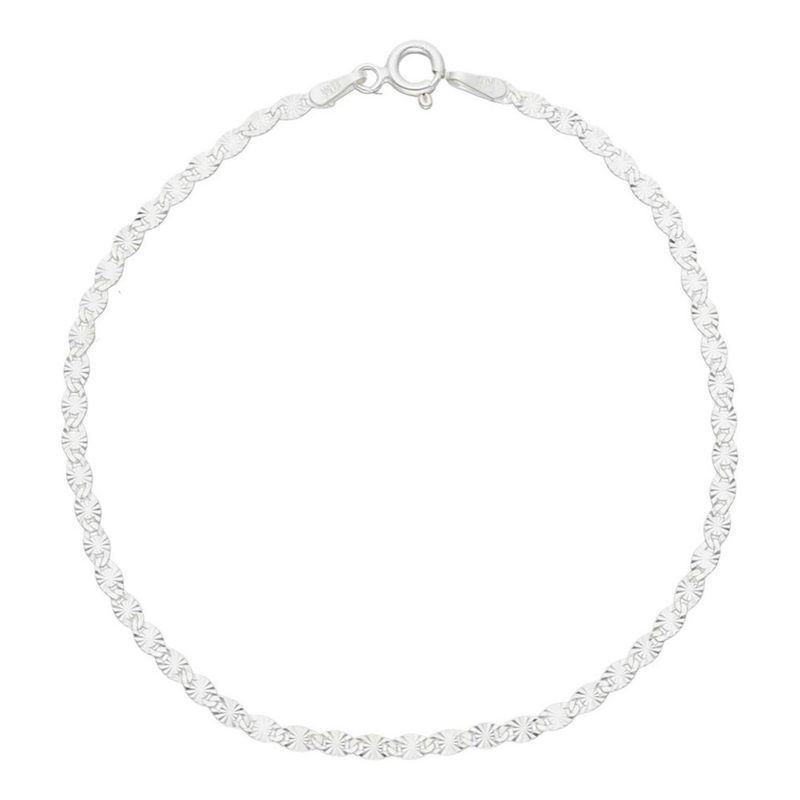GENERICO - Pulsera Gucci Delgada Plata Italiana Ley 925 +caja