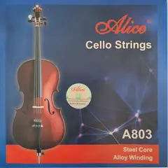 ALICE - Set de cuerdas para violonchelo A803 - Gris