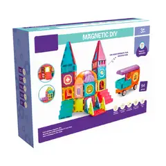 MAGNETICS - Bloques Magnéticos para Construir 94 Piezas