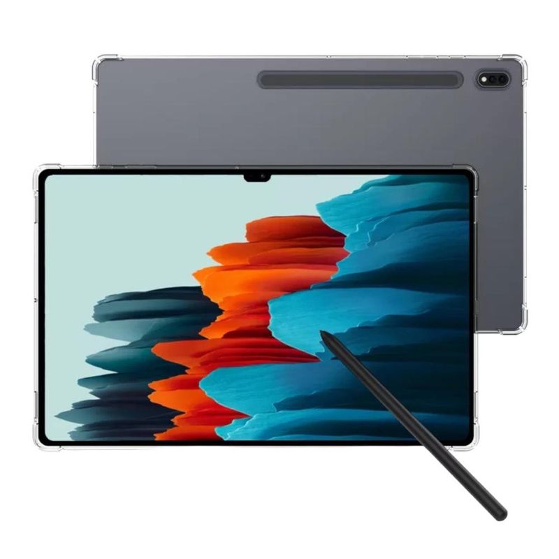 GENERICO - Carcasa Transparente Reforzada Para Samsung Tab S7 Fe 12.4