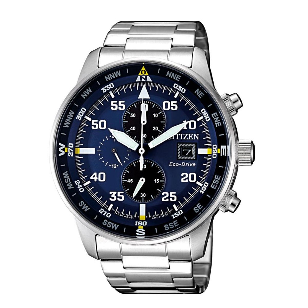 CITIZEN - Reloj Citizen Hombre CA0690-88L Aviator Eco-Drive CITIZEN
