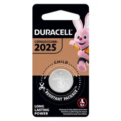 DURACELL - Pila Especial 2025 Lithium Battery 3V - Negro