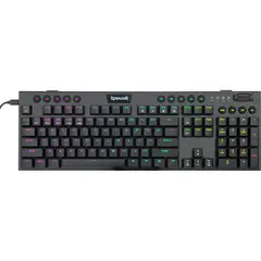REDRAGON - Teclado Mecánico Horus FS K618SP Negro Inalambrico