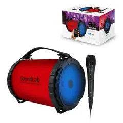 MICROLAB - Soundlab Bazuka Genero Rojo