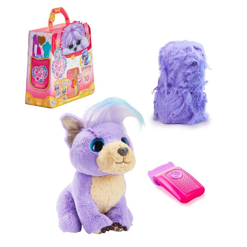 ANSALDO - Peluche Rescatame Scruff A Luvs Cutie Cuts Shafe - Morado