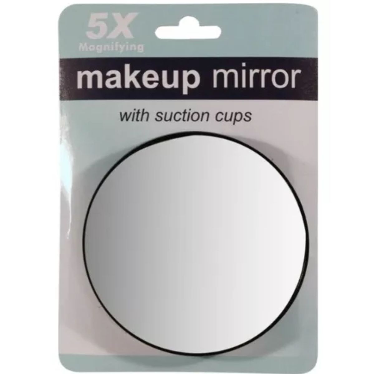 OEM - ESPEJO CON AUMENTO X5 LUPA PARA MAQUILLAJE