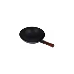 GENERICO - Sarten Wok Chino Tapa Mango Madera Antiadherente 32cm