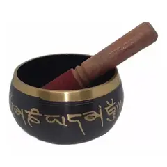 GENERICO - CUENCO TIBETANO 7 METAL 14 CM DIAMETRO 1 KG