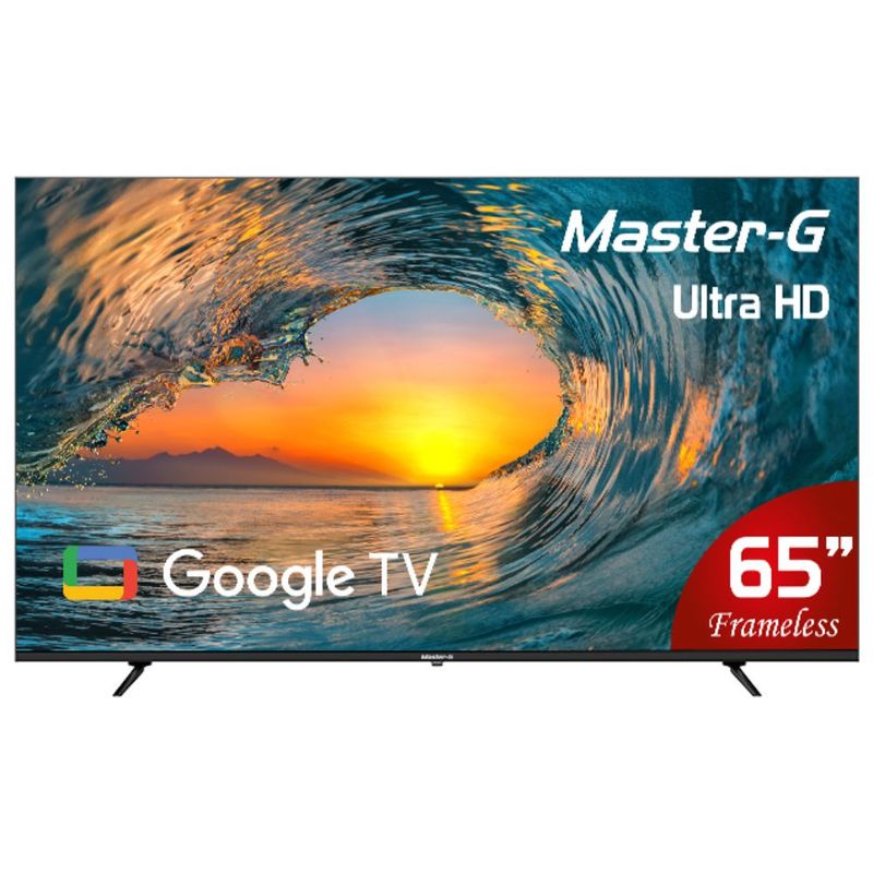 MASTER G - Smart TV Led 65 Google TV 4K UHD Bluetooth MGG65UFK