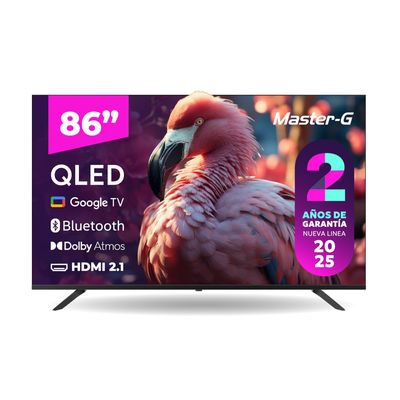Master G Qled 86"" Google Tv 4K Bluetooth