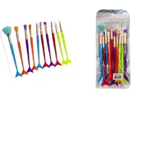 GENERICO - Set de Brochas 18 Cm
