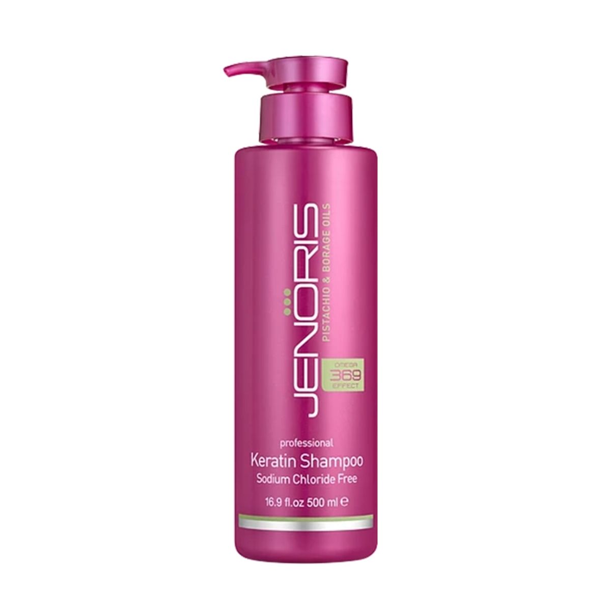 JENORIS - Shampoo Cabello Sin Sal Keratin Jenoris 500Ml.