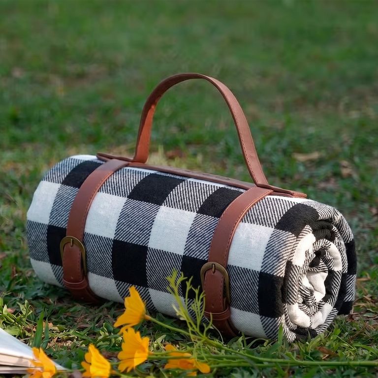 Manta Picnic Impermeable 200x150 cm Plegable con Asa