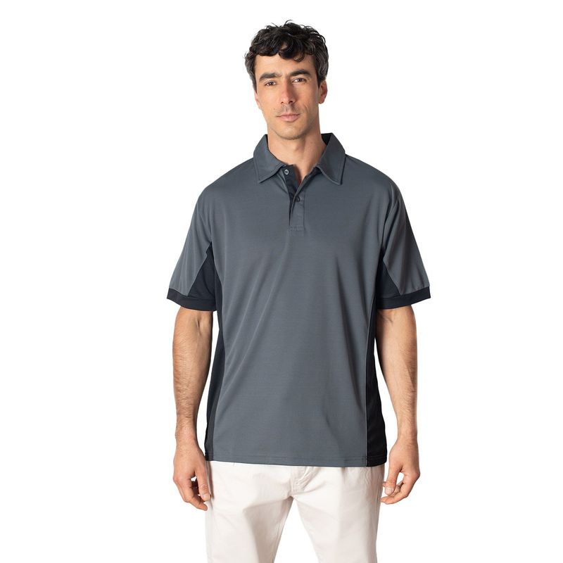 INDUSBORD - Poleras Dryfit Custom Bitono Hombre Mc Uv50 Con Certificación.-