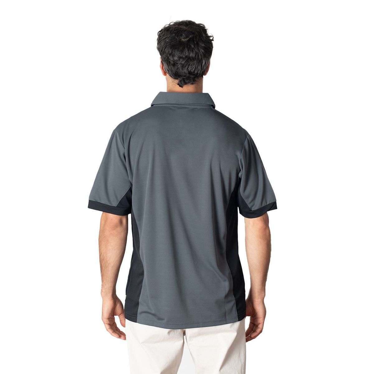 INDUSBORD - Polera hombre manga corta Dryfit Bitono Indusbord