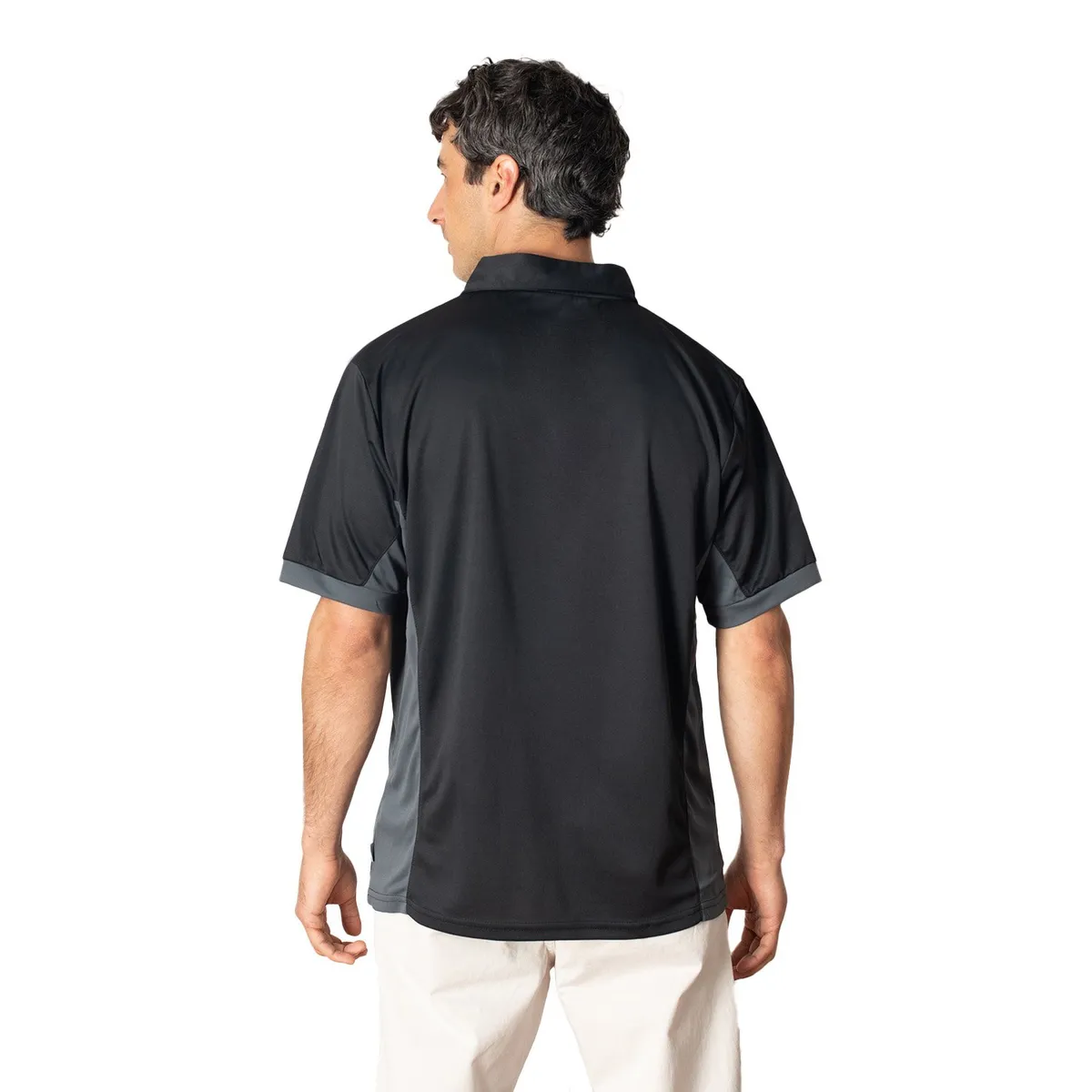 INDUSBORD - Polera hombre manga corta Dryfit Bitono Indusbord
