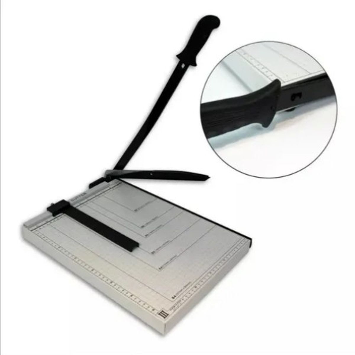 GENERICO - Guillotina Metálica A4 30cm X 25xm Cortador Papel Fotos