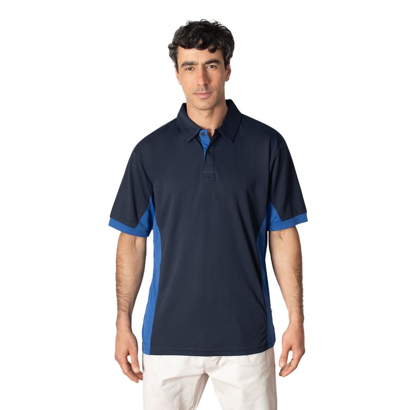 INDUSBORD - Poleras Dryfit Custom Bitono Hombre Mc Uv50 Con Certificación.-