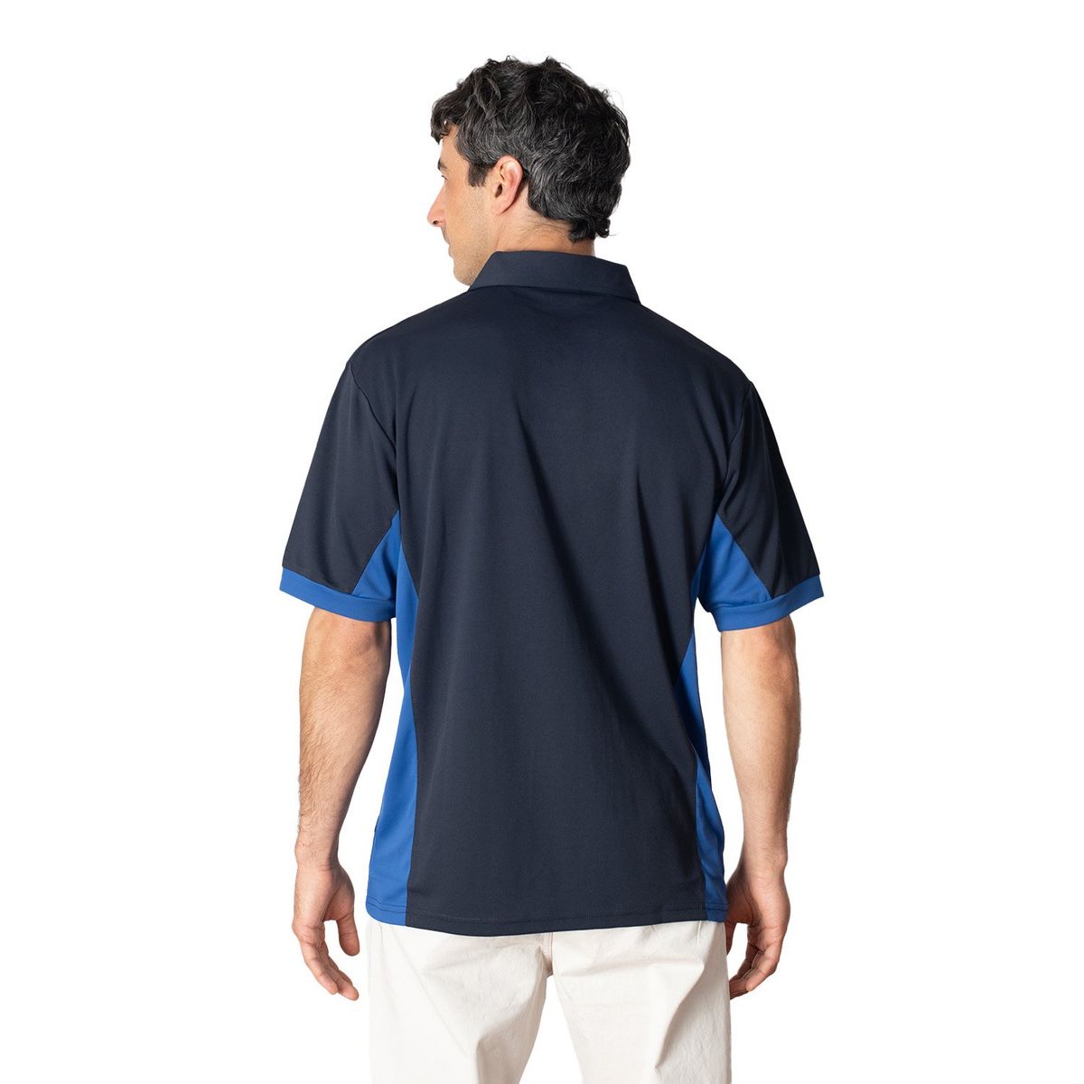 INDUSBORD - Polera hombre manga corta Dryfit Bitono Indusbord