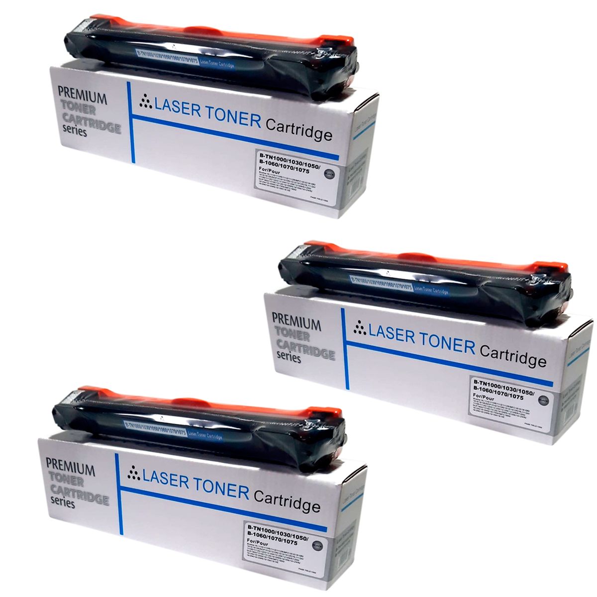 GENERICO - Toner TN1060 Pack 3 Toner Compatible con Brother HL1202 1112 1512 1602