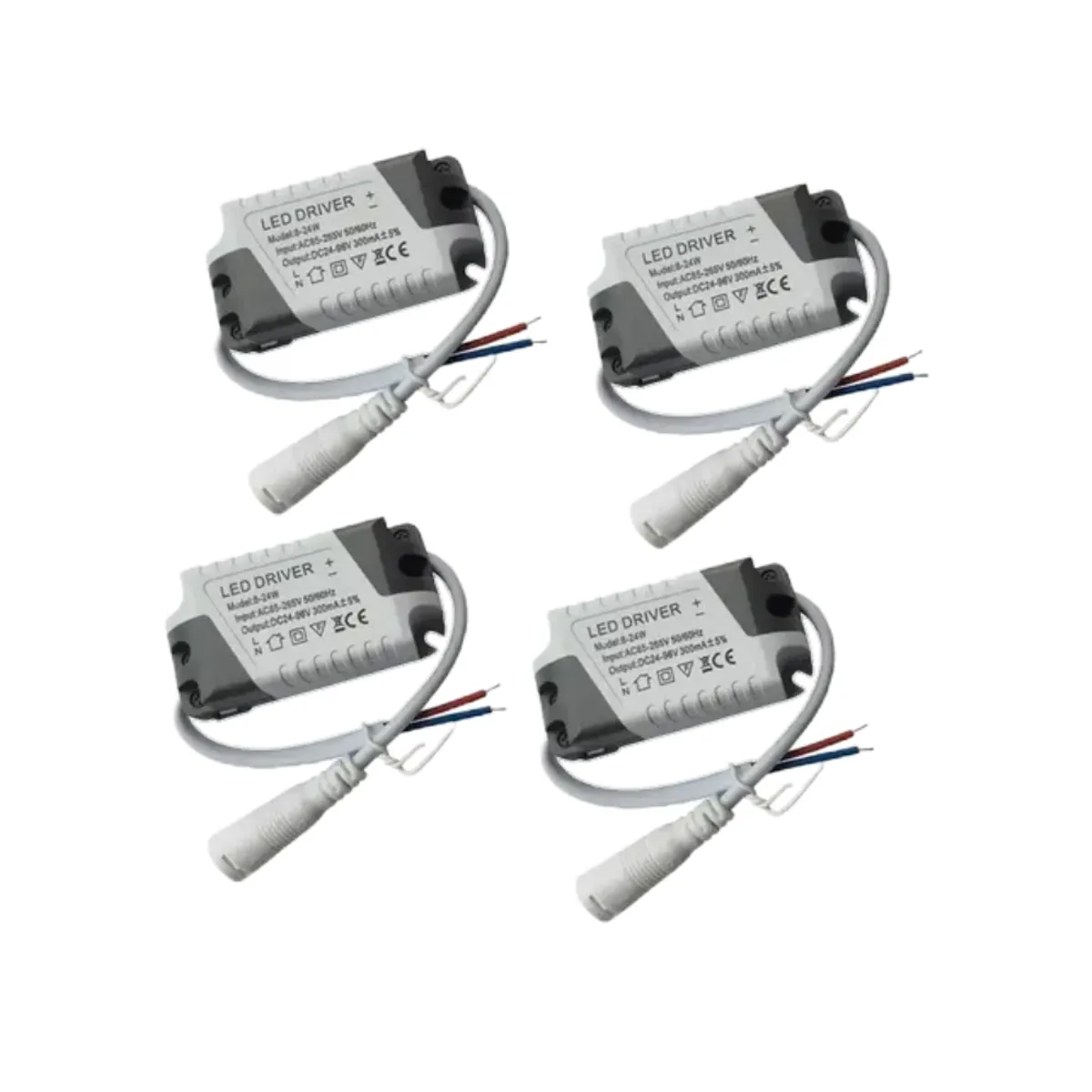 GENERICO - Driver Para Panel Led 18 A 24w pack 4 und