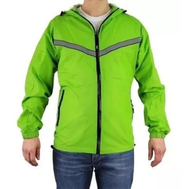 MPROPIA - Chaqueta Deportiva Corta Viento Impermeable Lineas 192