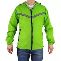 MPROPIA - Chaqueta Deportiva Corta Viento Impermeable Lineas 192