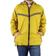 MPROPIA - Chaqueta Deportiva Corta Viento Impermeable Lineas 192