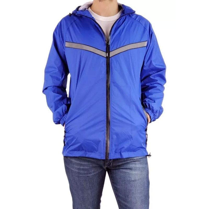 MPROPIA - Chaqueta Deportiva Corta Viento Impermeable Lineas 192