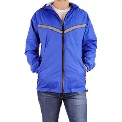 MPROPIA - Chaqueta Deportiva Corta Viento Impermeable Lineas 192
