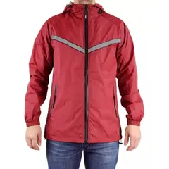 MPROPIA - Chaqueta Deportiva Corta Viento Impermeable Lineas 192