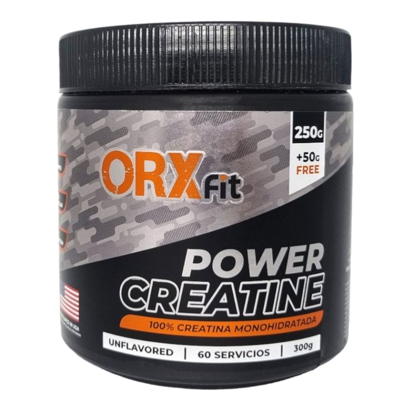 ORXFIT - CREATINA POWER 100 %  MONOHIDRATADA 300GR - ORXFIT