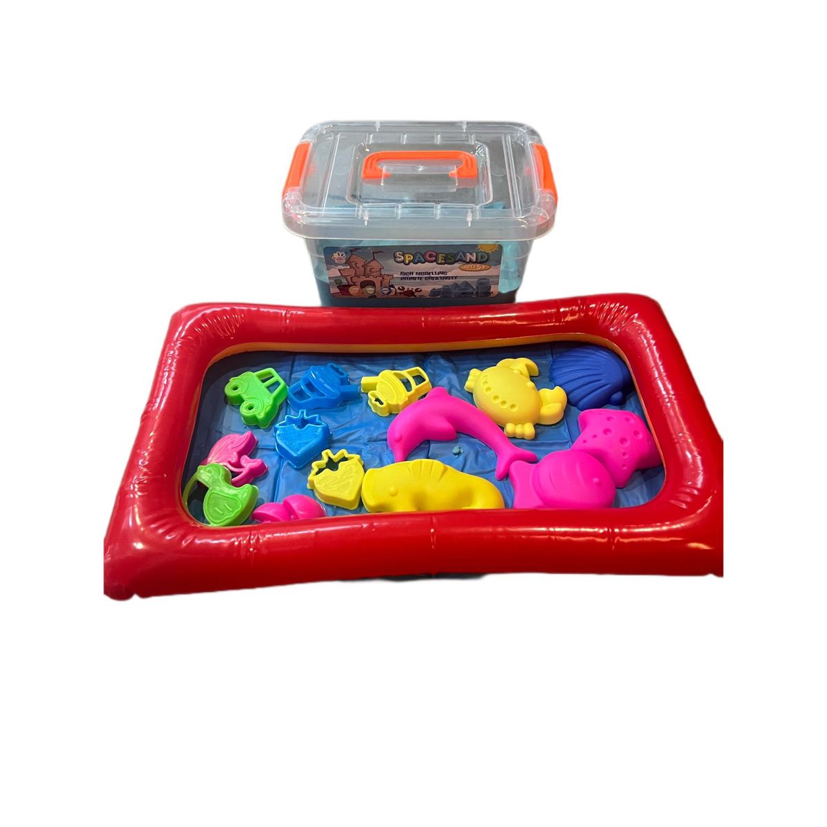 GENERICO - Arena Magica Por Kilo + 11 Accesorios + piscina