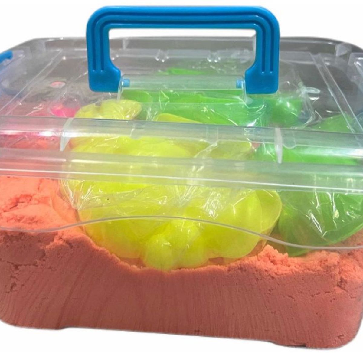 GENERICO - Arena Magica Por Kilo + 11 Accesorios + piscina