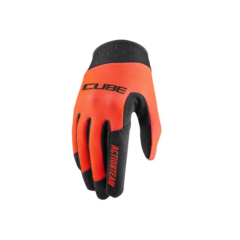 CUBE - Guante Performance Jr Black N Orange Cube