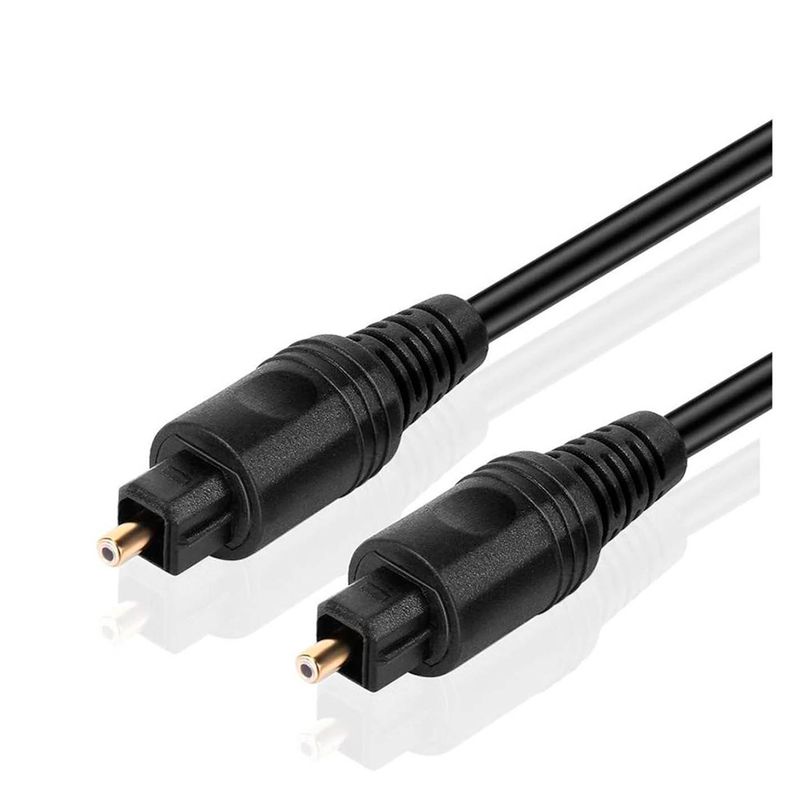 OEM - Cable De Audio Optico Digital SPDIF Toslink 3MT High Speed - Negro