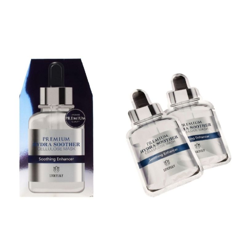 GENERICO - 5 Mascarillas Hydra Soother–Hidratación y Calma Intensiva para tu Piel