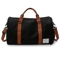 IMPORTCLICK - Bolso De Viaje Deporte Gimnasia 35L Negro