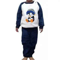 MPROPIA - Pijama Polar Invierno Grueso Calidad Premium Pinguino 909