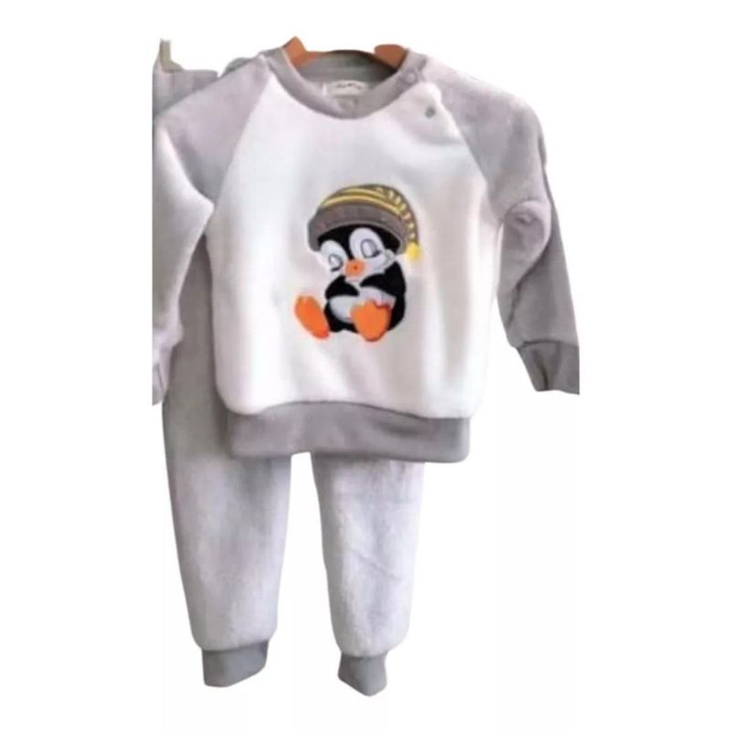 MPROPIA - Pijama Polar Invierno Grueso Calidad Premium Pinguino 909