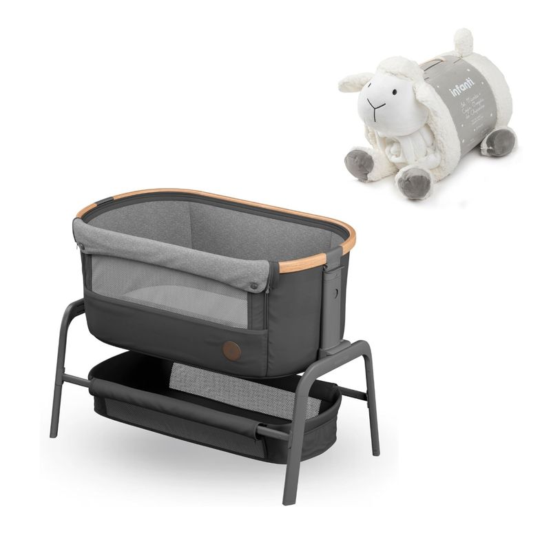 MAXI COSI - Cuna colecho Lora Essential más Manta de apego Oveja