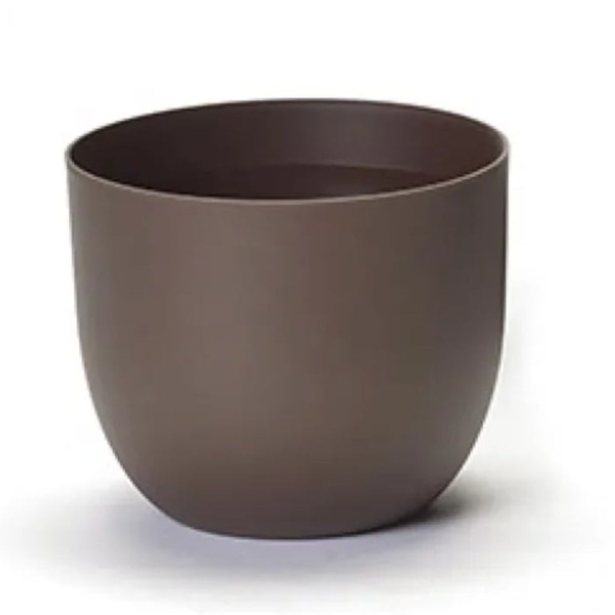 EURO3PLAST - Macetero de plástico reciclado 40x32 cm color óxido