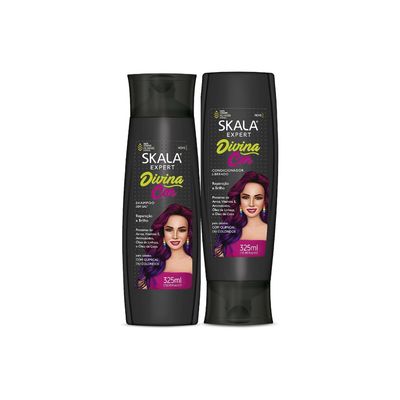 Imagen 2 del producto Kit champú y acondicionador DIVINA COR para cabellos teñidos