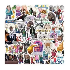 GARSIL - 50 Stickers De Sing - Etiquetas Autoadhesivas